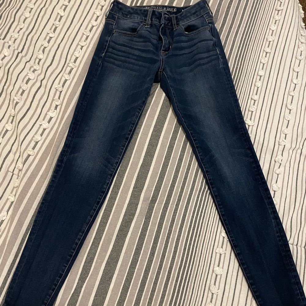 American Eagle; Super Stretch Skinny Jeans
